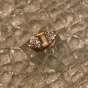 Keep Collective pave Art Deco bar (rose gold). New in package, never worn.